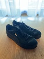 Puma Suede Platform Shoes Black Size EUR 40.5