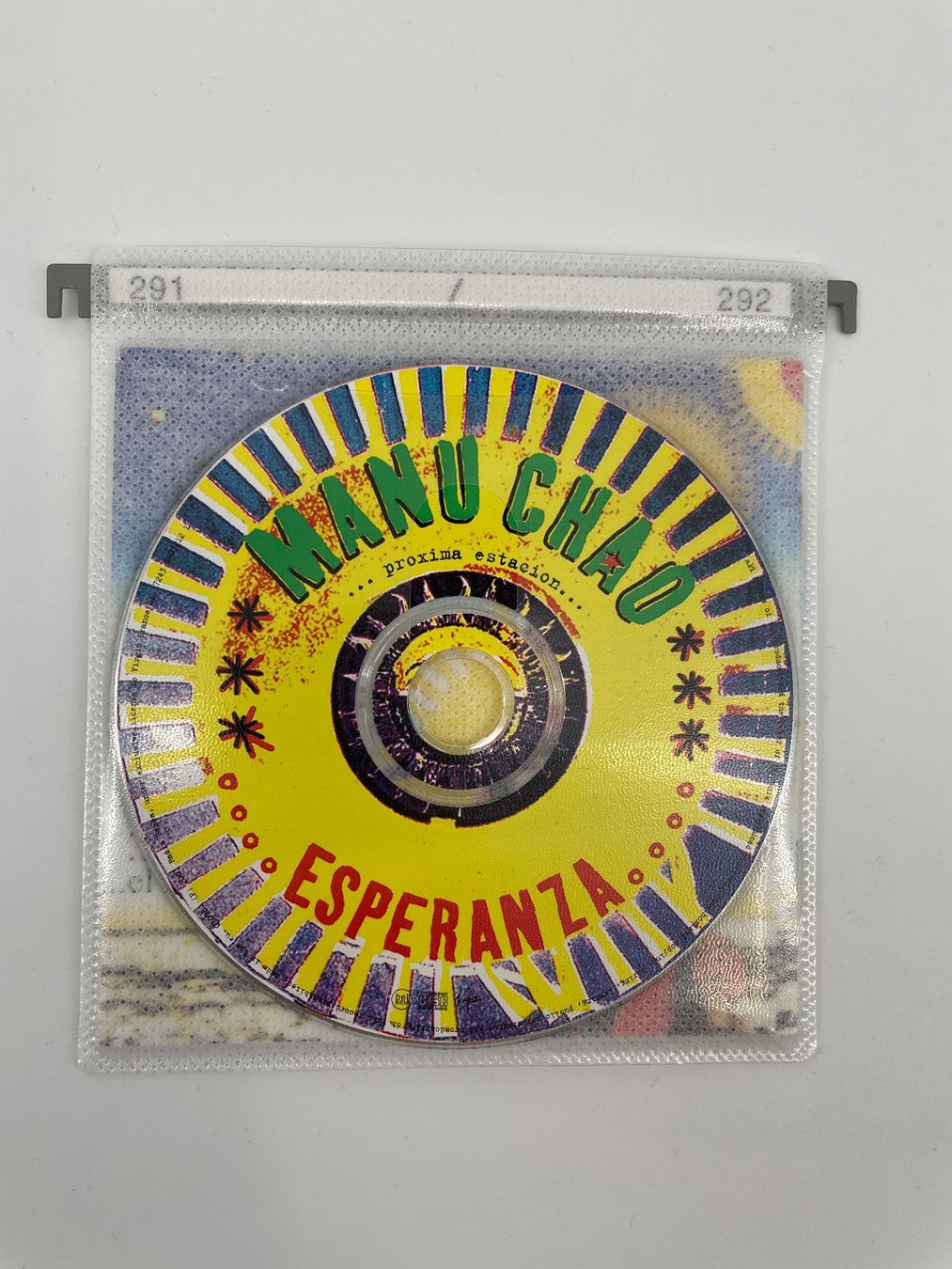 CD: Manu Chao – Esperanza CD – Usato da Auenstein venduto da moin. 1