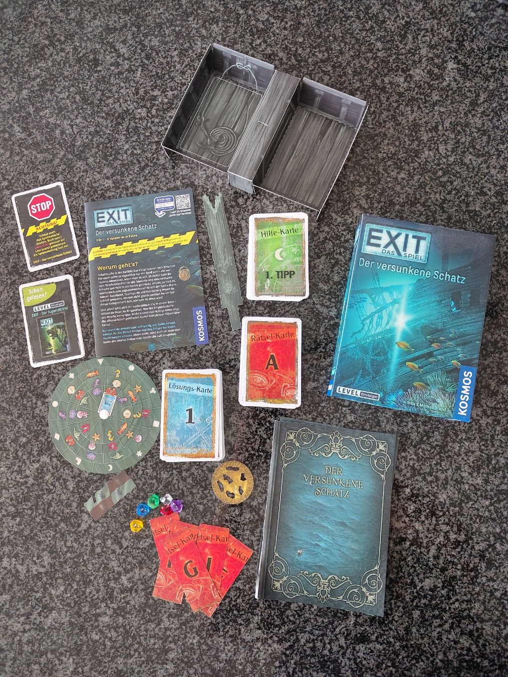 Kosmos Spiele: Gebraucht: Exit Das Spiel - Der versunkene Schatz – Gebraucht aus Meisterschwanden von Boni4