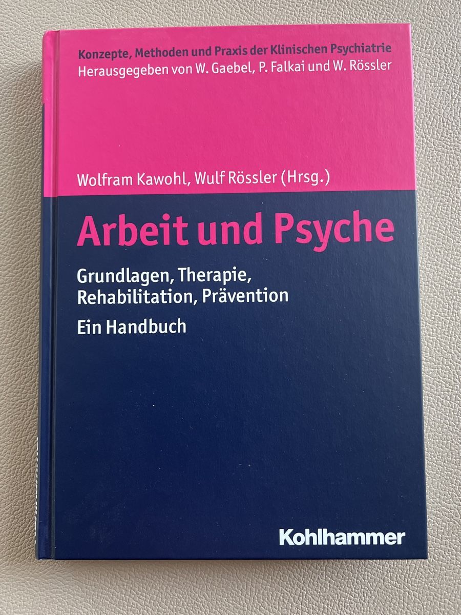 Libri: Arbeit und Psyche - Handbuch – Nuovo (secondo la descrizione) da Schaffhausen venduto da azo_k6th