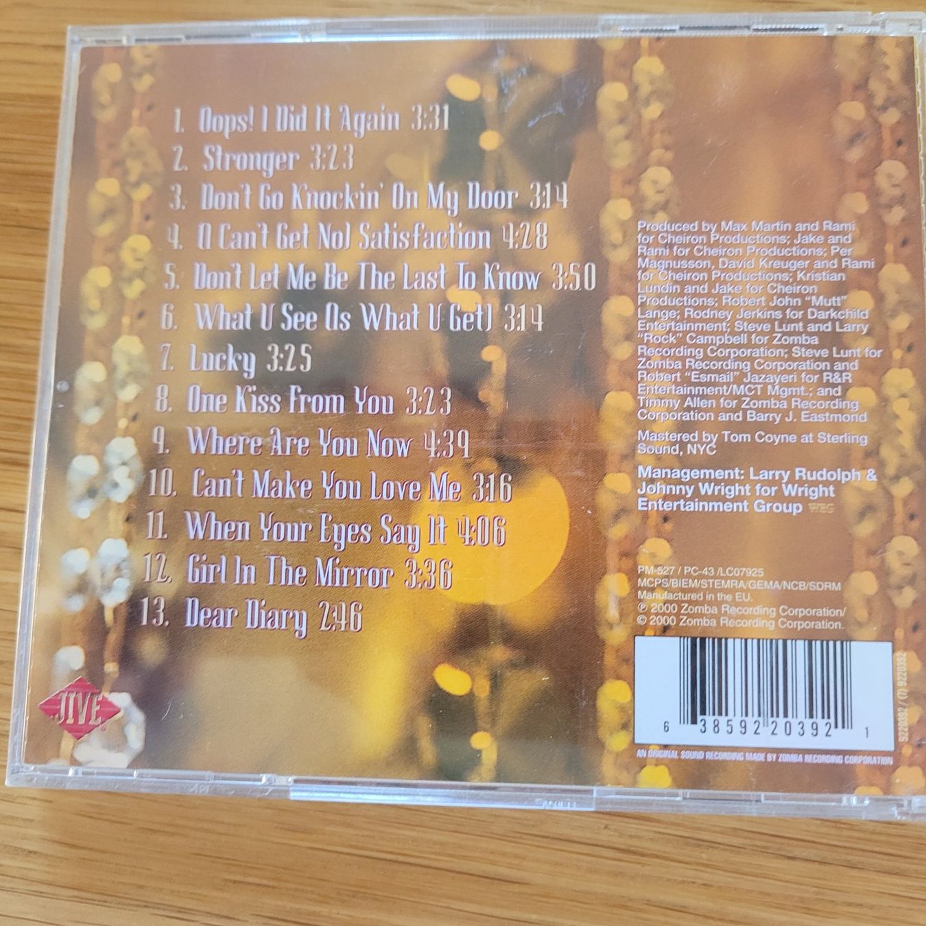 CDs: CD Britney Spears Oops I Did It Again – D'occasion à Biel/Bienne par Destockweb 2