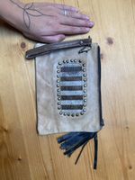 Mega coole Tasche/Etui aus Leder mit Details