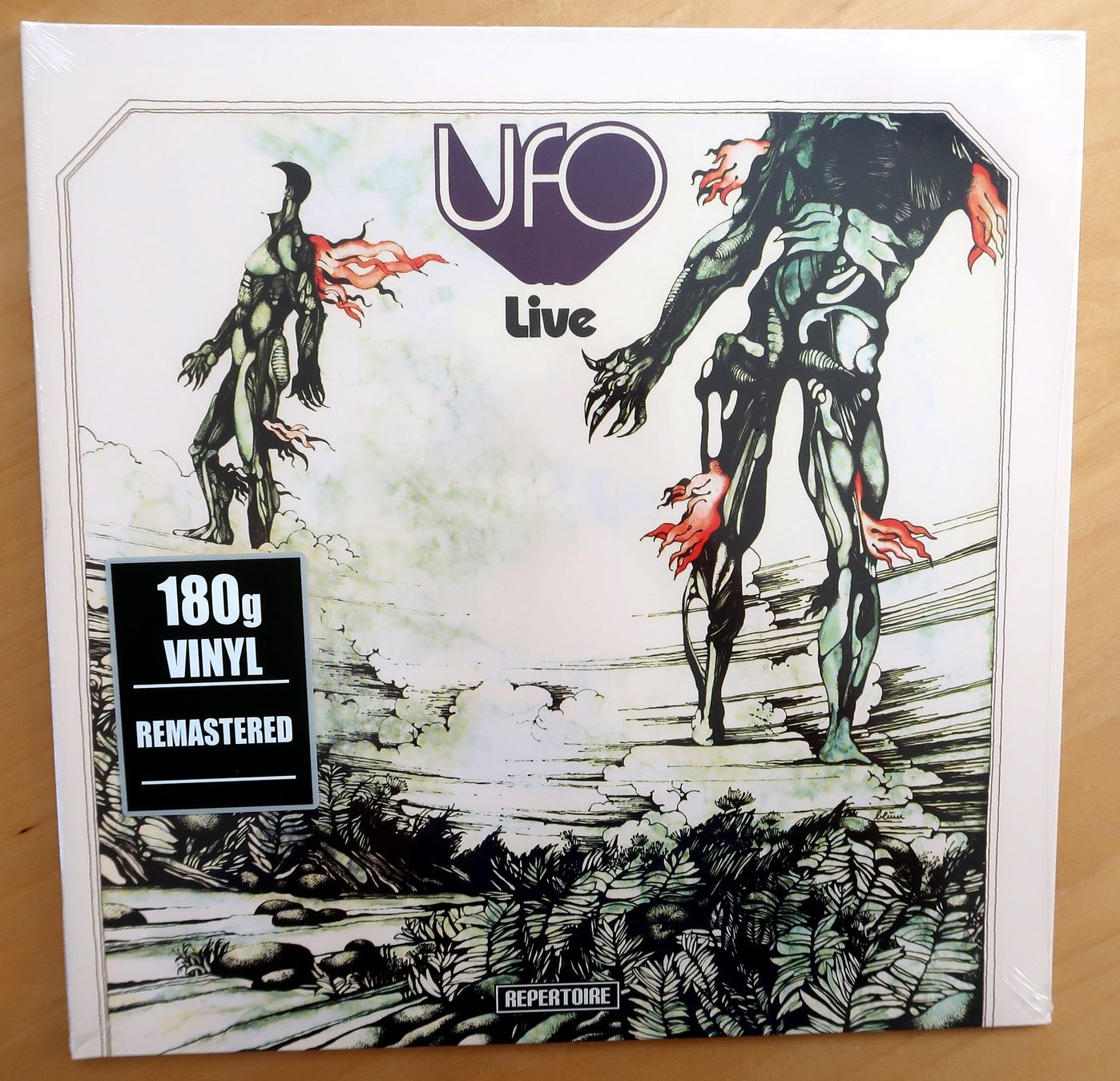 Schallplatten: UFO - LIVE (LP Fabrikneu - Foldout-Cover) – Neu und originalverpackt aus Hedingen von Studers