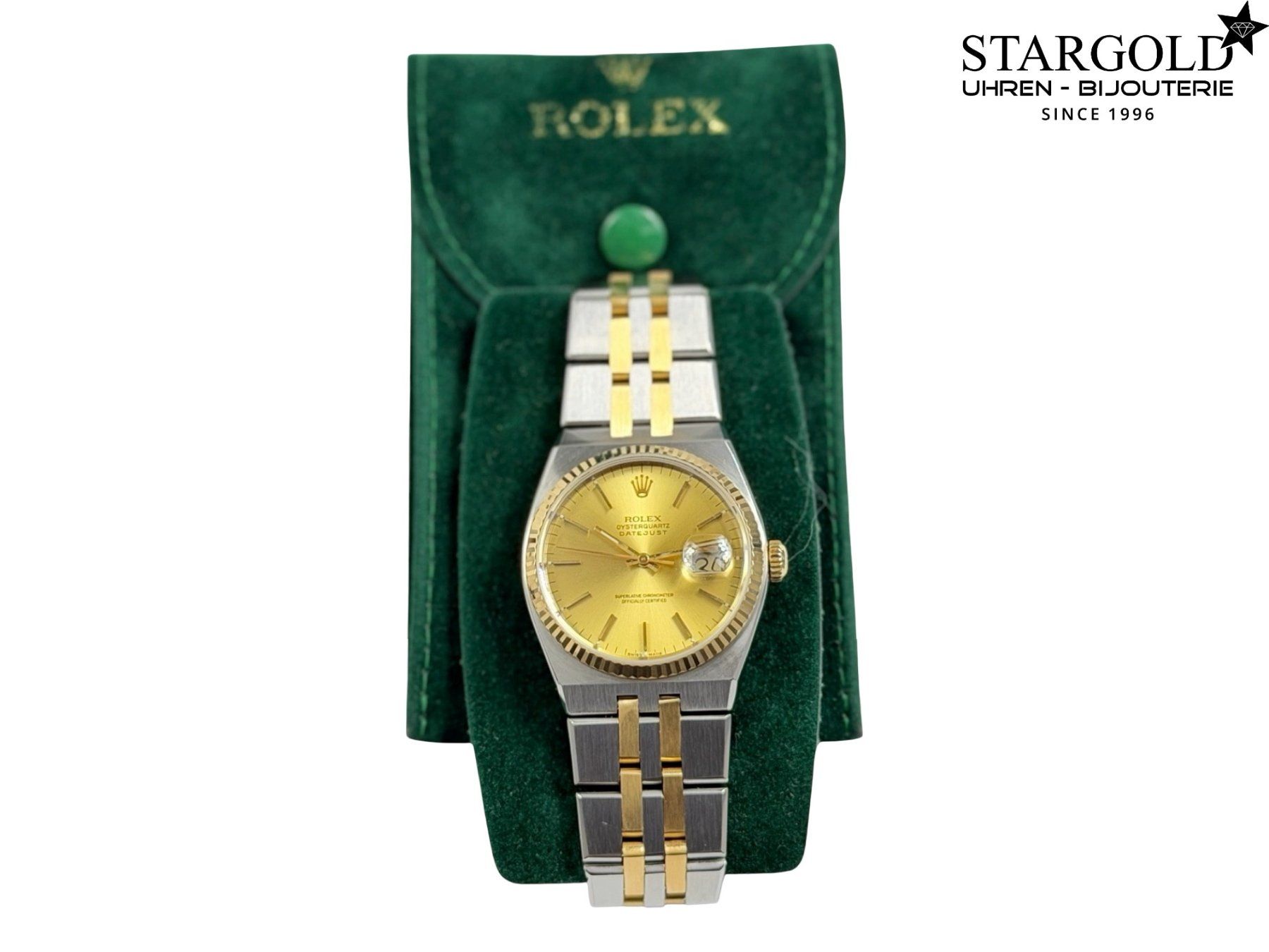 Rolex Uhren: Rolex Datejust Oysterquartz - 17013 – Gebraucht aus Zürich von Stargold-Uhren 1