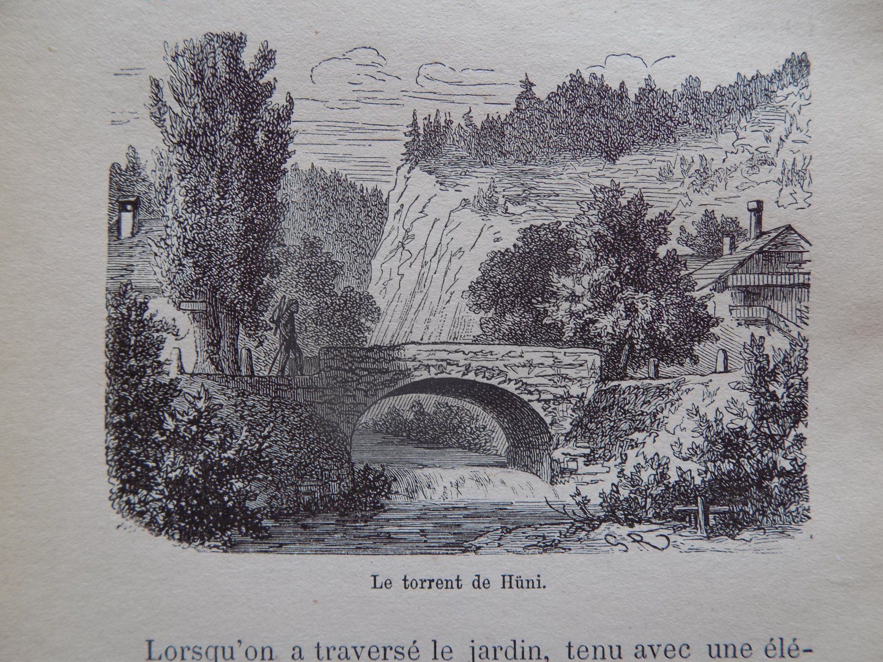 Gravures: Der Hünibach Kanton Bern – D'occasion à Risch par Antikfee 1