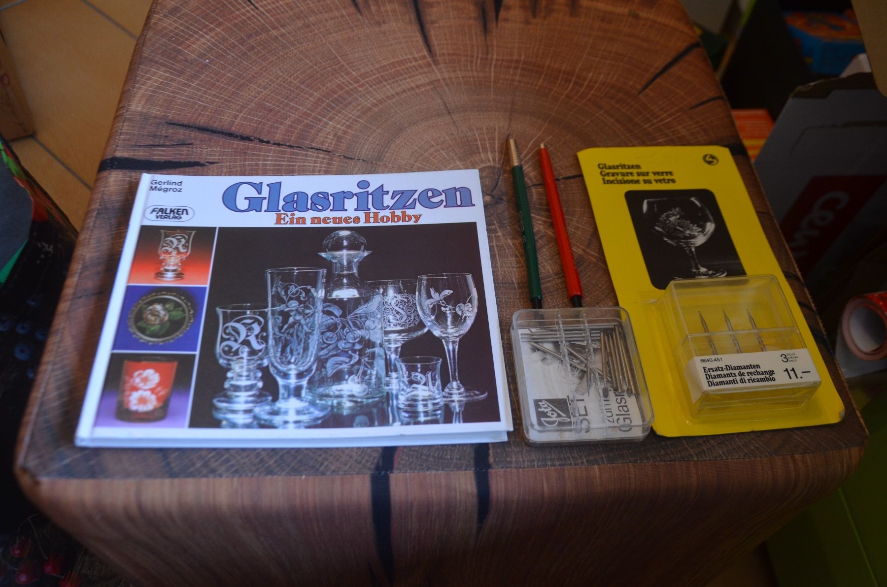 Kit bricolage: GLASRITZEN SET – Usato da Chiasso venduto da Dolly015