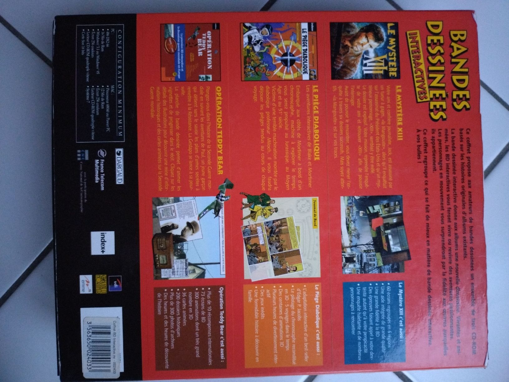 Fumetti: Bandes Dessinées Interactives - Coffret CD-ROM RARE – Usato da Farvagny-le-Grand venduto da LaCaverne 1