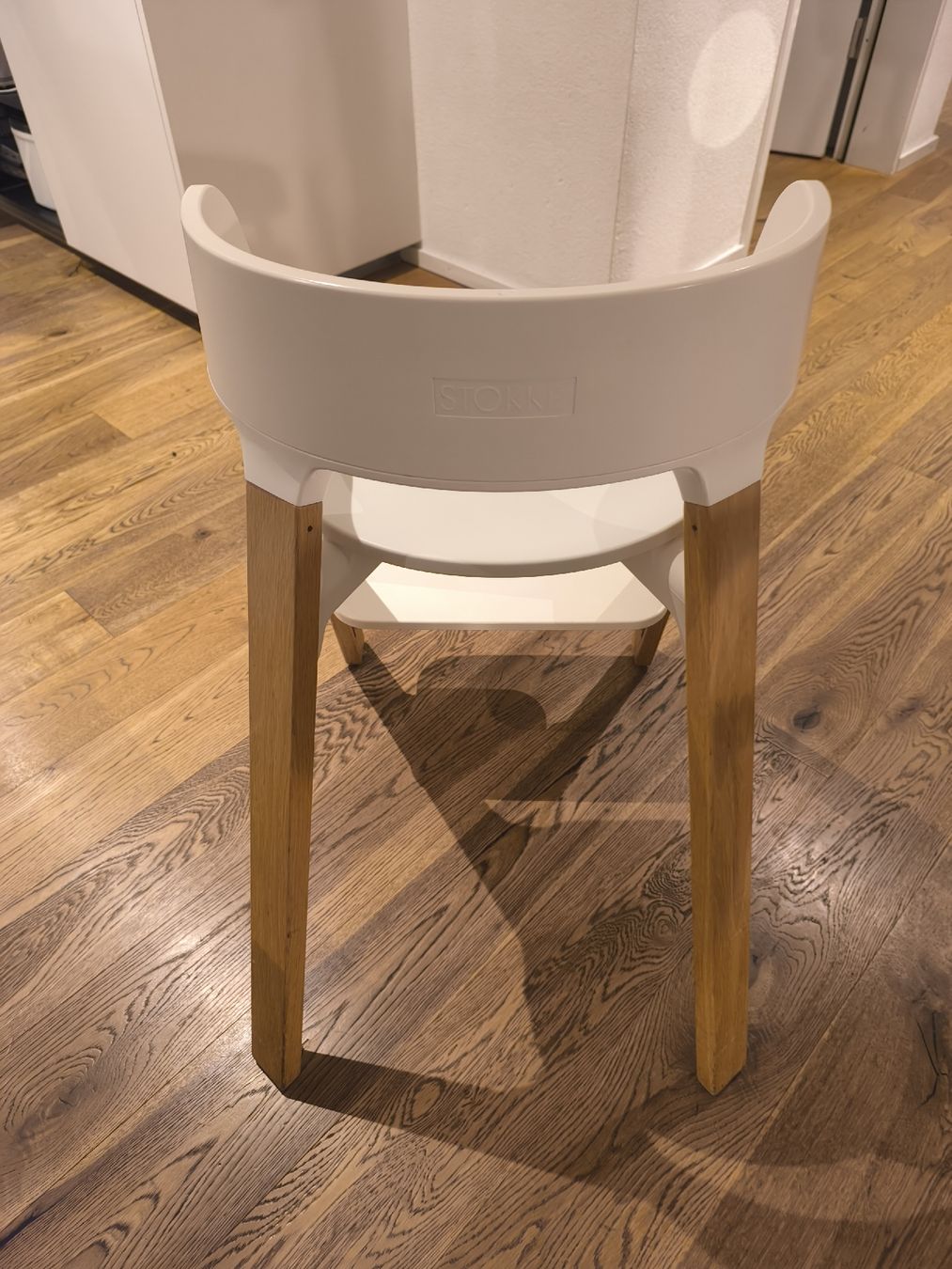 Stokke Seggioloni: STOKKE Steps Hochstuhl / Weiss, Eiche – Usato da St.Erhard venduto da felderline 2