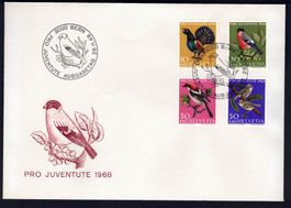 Pro Juventute 1968 FDC