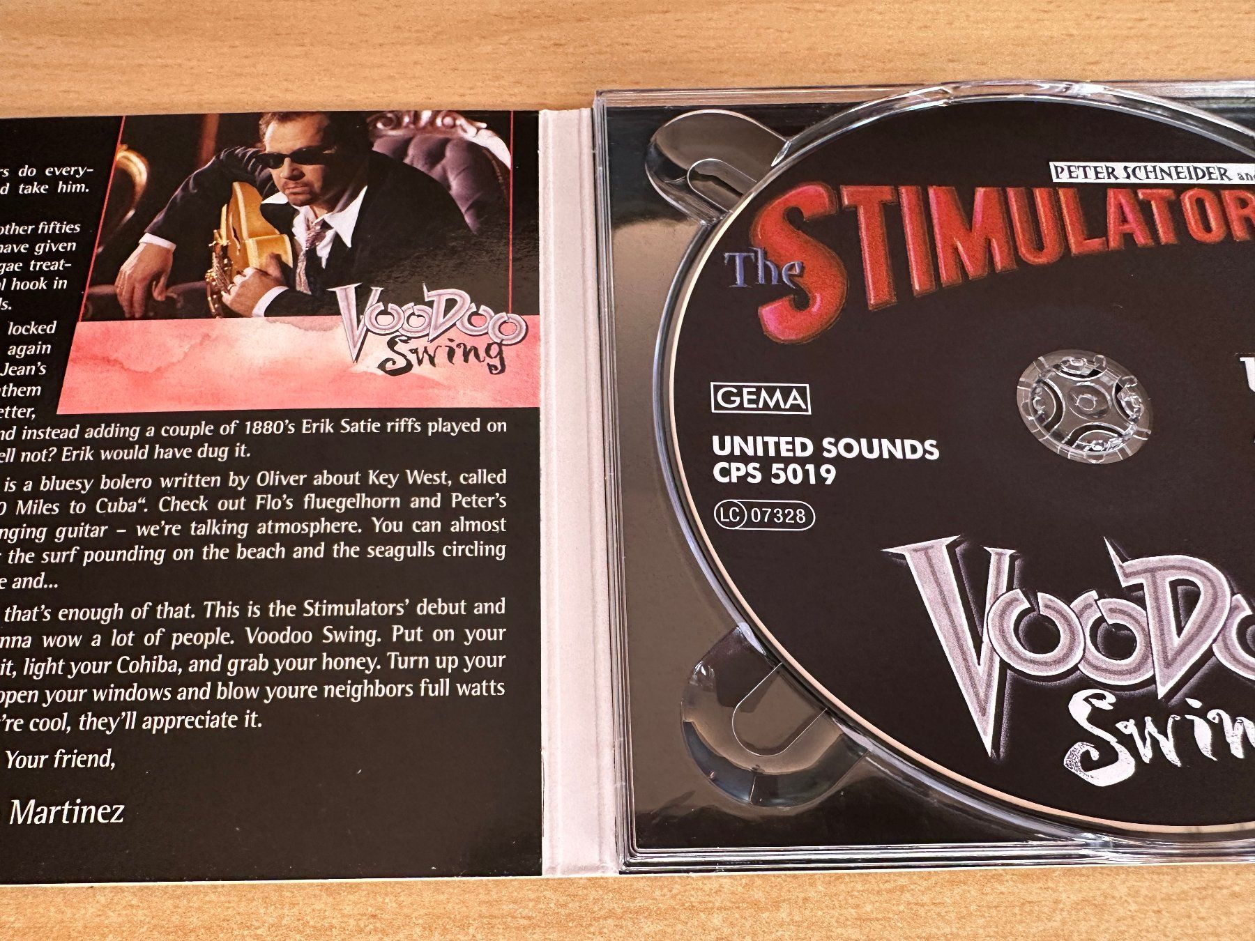 CD: Peter Schneider And The Stimulators - VooDoo Swing – Usato da Rikon im Tösstal venduto da Alpenmutz 2