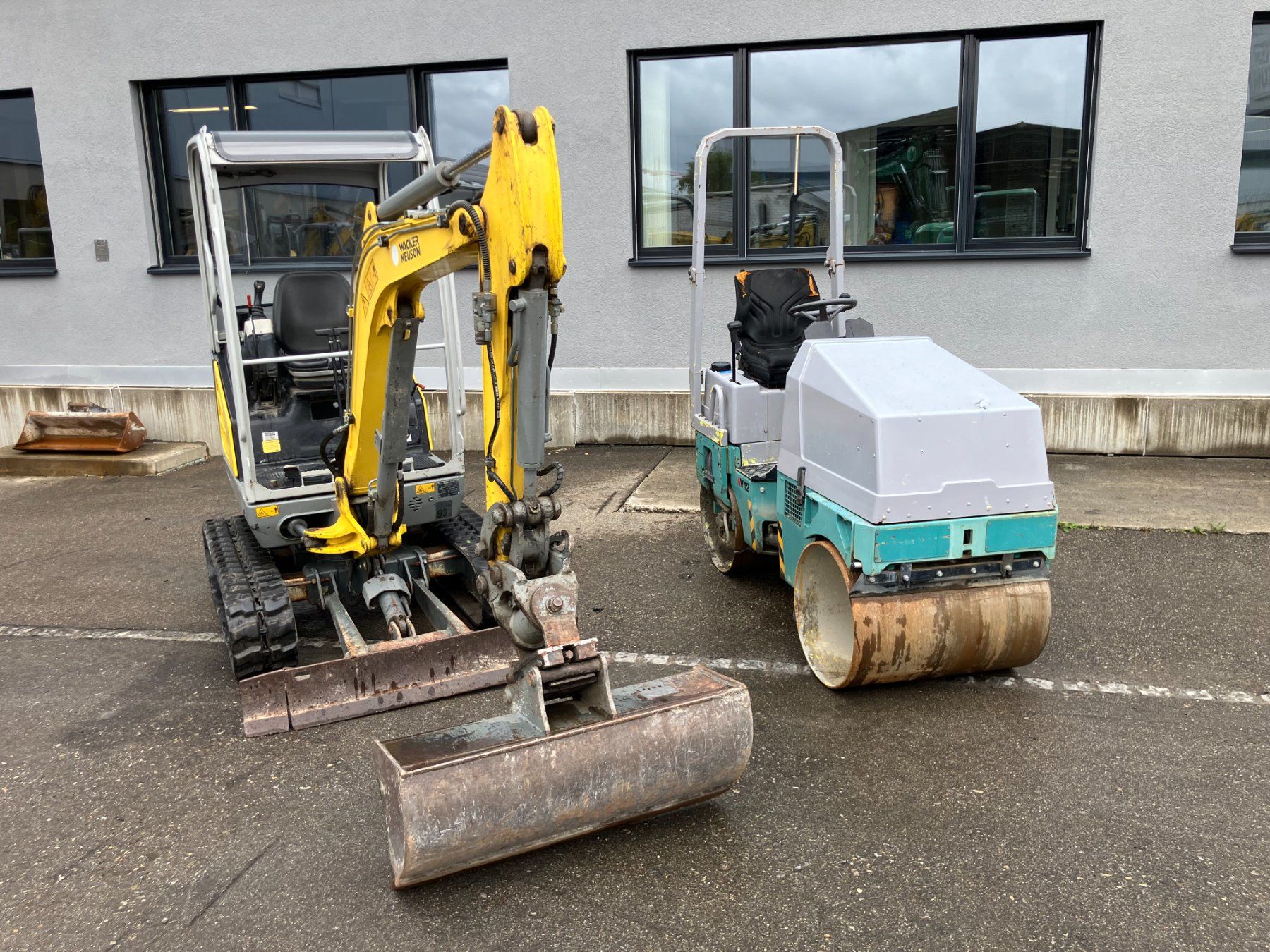 Wacker Neuson Escavatori: Wacker Neuson ET20 + Ammann AV12 Walze – Usato da St. Gallen venduto da NWN 1