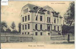 Gruss aus Oberkirch - Schul- und Gemeindehaus