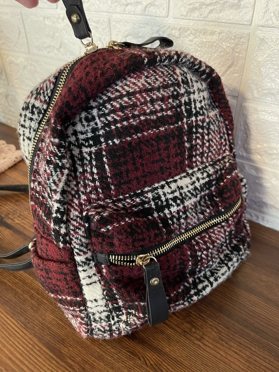 Zaini: Rucksack Stoff im Karomuster NEU – Nuovo e nell'imballaggio originale da Meikirch venduto da Hilfe_Waisentiere 4
