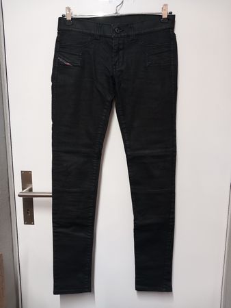 Diesel Stretch Jeans W26, schwarz