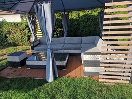 Rattan Gartenpolstergruppe
