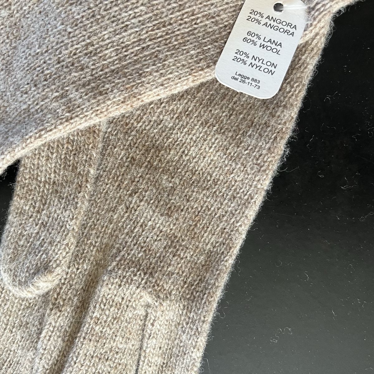 Guanti & manicotti: Handschuhe Strickhandschuh Wolle Angora  – Nuovo (secondo la descrizione) da Buochs venduto da charlie18 1