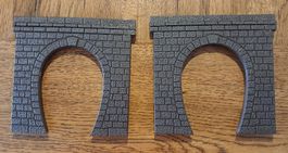 Tunnel Portal Ein- und Ausfahrt