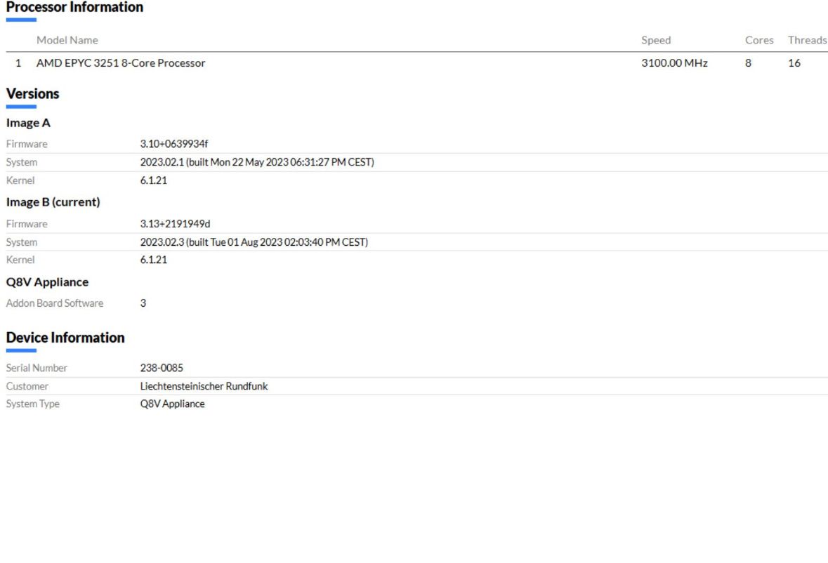 Amplificatori: Qbit Q8V CODEC Audio IP/Web Encoder no Optimod – Usato da Trübbach venduto da SnapBuy 3