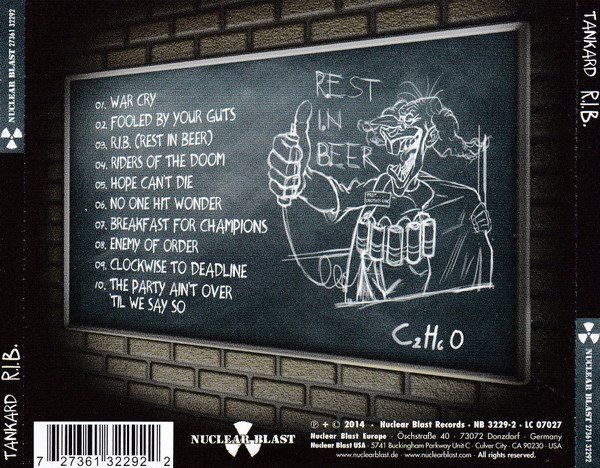 CDs: Tankard – R.I.B. - Vergriffen - c – Gebraucht aus Brittnau von Zibu 1