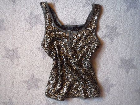 super süsses NILE Damen Shirt Gr XS mit Pailetten