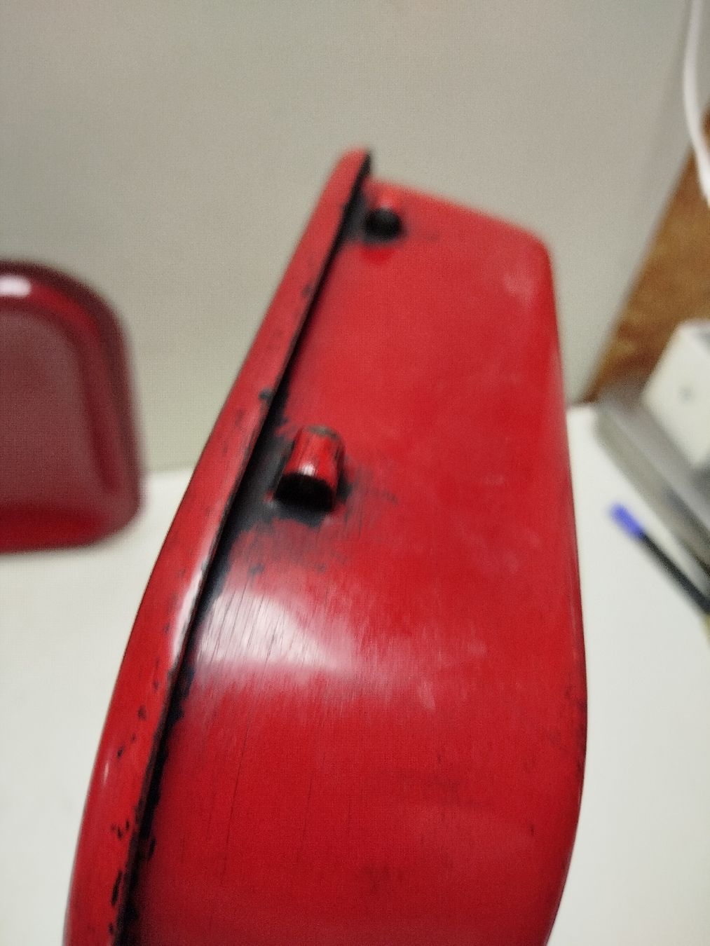 Teglie da forno: Vintage Emaille Bräter, rot - (em60) – Usato da Künten venduto da Schnaepplihuus 4