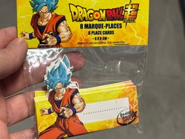 Décoration marque place anniversaire Dragon Ball neuf