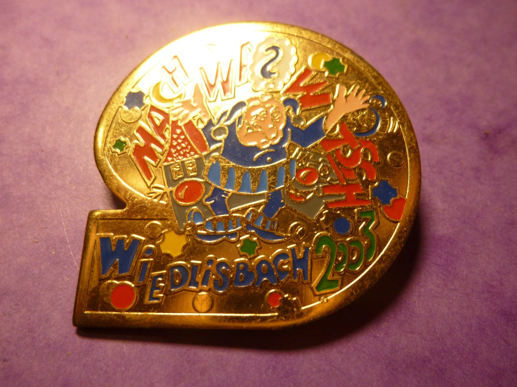 Placchette & Badge: WIEDLISBACH 2003 GOLD – Usato da Ried (Muotathal) venduto da Mandarin02