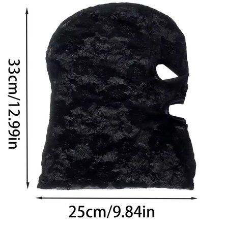 Maschere: Venezianische Gothic Spitzenmaske – Nuovo e nell'imballaggio originale da Selkingen venduto da Gevevieve 1