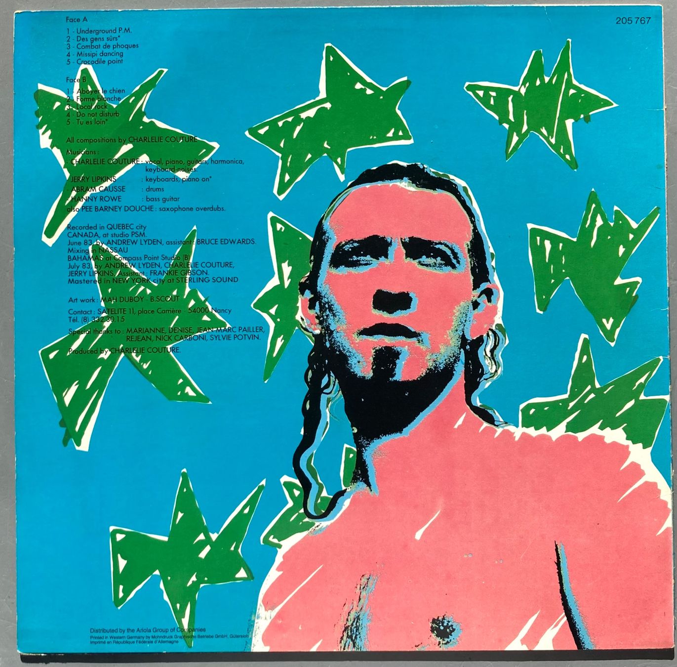 Schallplatten: CHARLELIE COUTURE - CROCODILE – Gebraucht aus Poliez-Pittet von Newtown-Records 1
