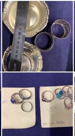 Jezler Set di piatti: Lot objets et bijoux arg 800 et 925 – Usato da ORBE venduto da mar_j9rz 9