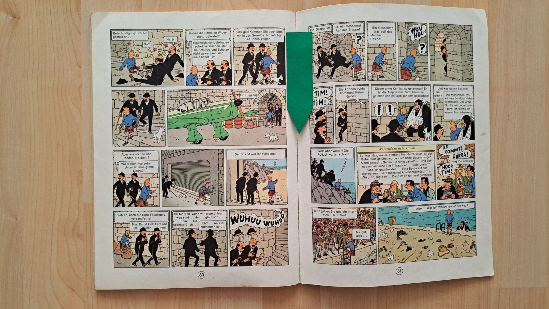 Comics: Tim und Struppi: "Die Schwarze Insel" - 1979 – Gebraucht aus Affoltern am Albis von saminou01 8