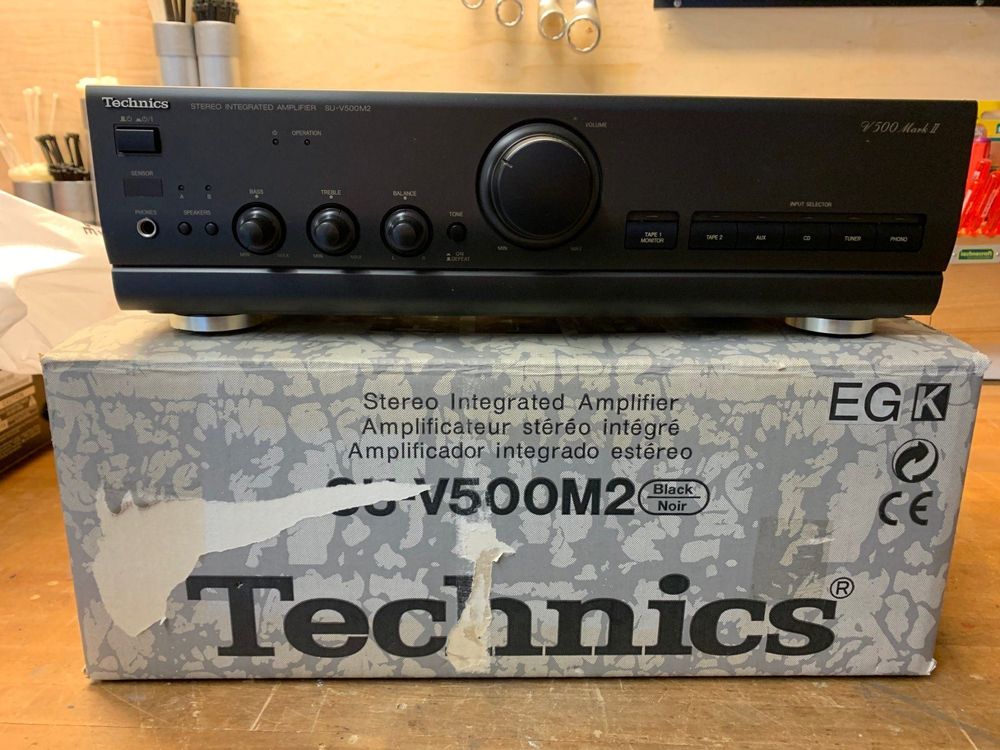 ② Technics SU-V500M2 met tuner plus afstandsbediening - Chaîne Hi-fi - 2ememain