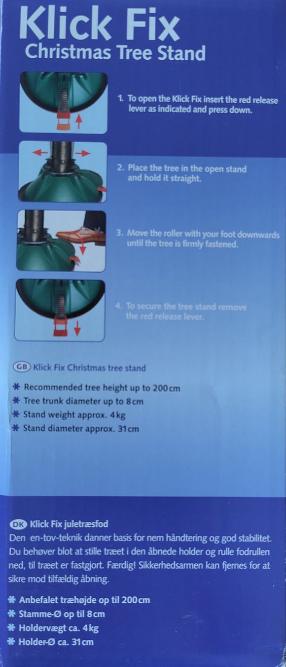 Christbaumständer: Christbaumständer Klick Fix – Gebraucht aus Luzern von felixet 5