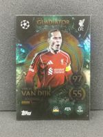 Match attax 2025 /26 Virgil Van Dijk Gladiator 