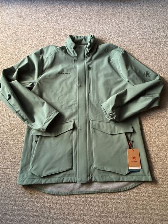 Neue Mammut Seon SO Hoodie Jacke, Herren, Gr. XL, dark jade