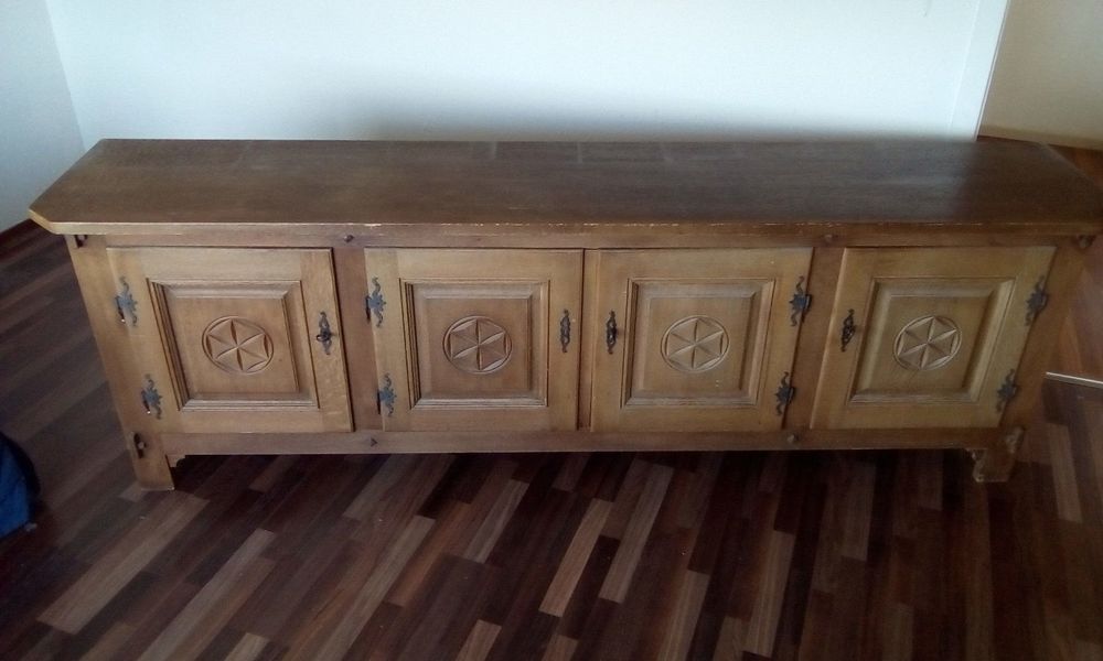Holzkommode / Holzschrank 1