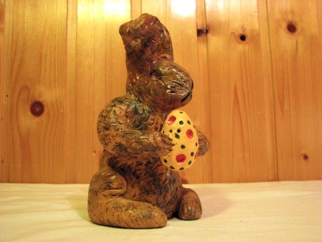 Gebrannter Ton Oster Deko Hase im Rohbau Rohbrand Keramik | Kaufen auf ...
