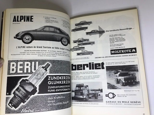 Zeitschriften & Magazine: Automobil Revue 1961 – Gebraucht aus Zürich von gigimai67 8