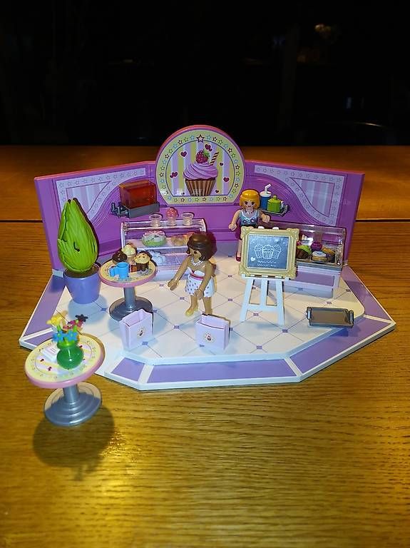 Playmobil Giocattoli: Playmobil 9080 cafe "Cupcake" – Usato da Wittenbach venduto da Stradivar1 1