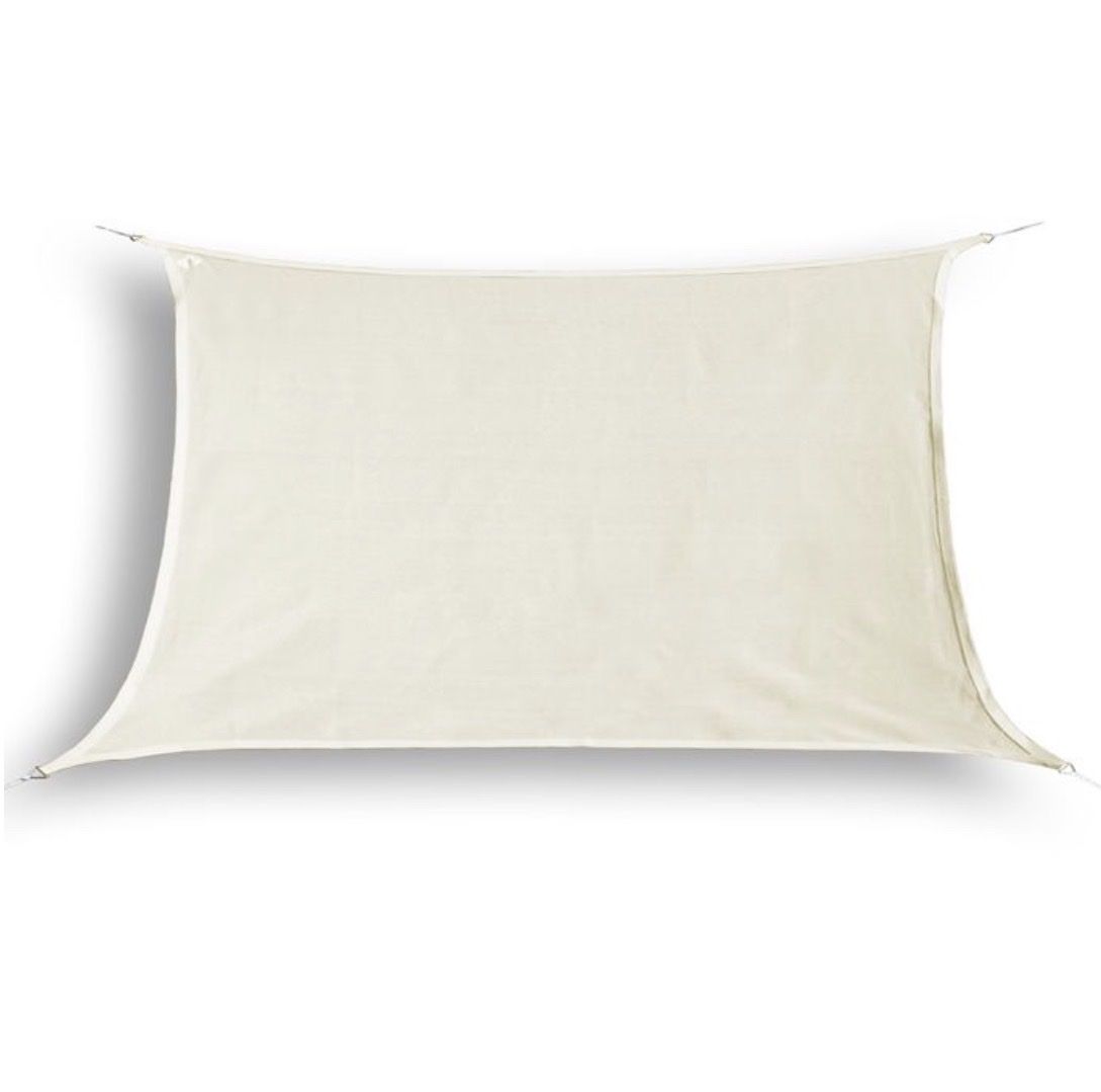 Ombrelloni: Sonnensegel Rechteck 6x8m, creme – Nuovo (secondo la descrizione) da Winterthur venduto da Ohrensessel