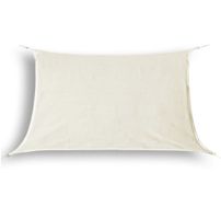  Sonnensegel Rechteck 6x8m, creme 