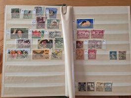 Briefmarken weltweit in Album AB 1 Zustand gemäss Bilder