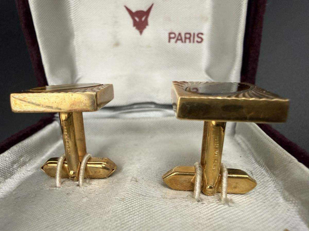 Manschettenknöpfe: Elegante Manschettenknöpfe Jacques Heim Paris – Gebraucht aus Lamone von LaCantinaMagica 6