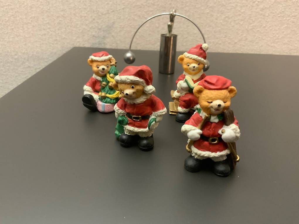 Figuren: Weihnachtsdeko Bärenfamilie – Gebraucht aus Weinfelden von bea_2ln5