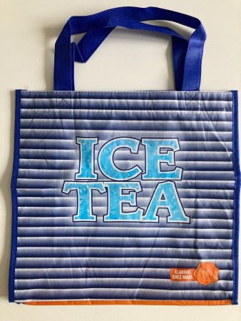 Sac réutilisable Ice Tea Migros, idéal pour l'été!