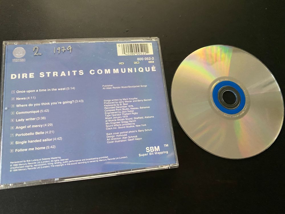 Dire Straits CD 