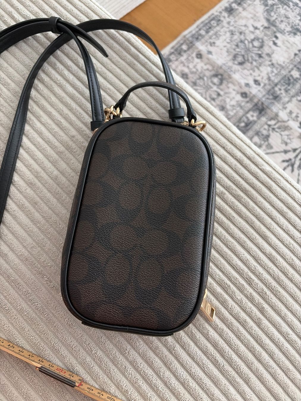 Coach Sacs femmes: Coach Tasche klein monogramm braun - top! – D'occasion à Meggen par moni_96 3