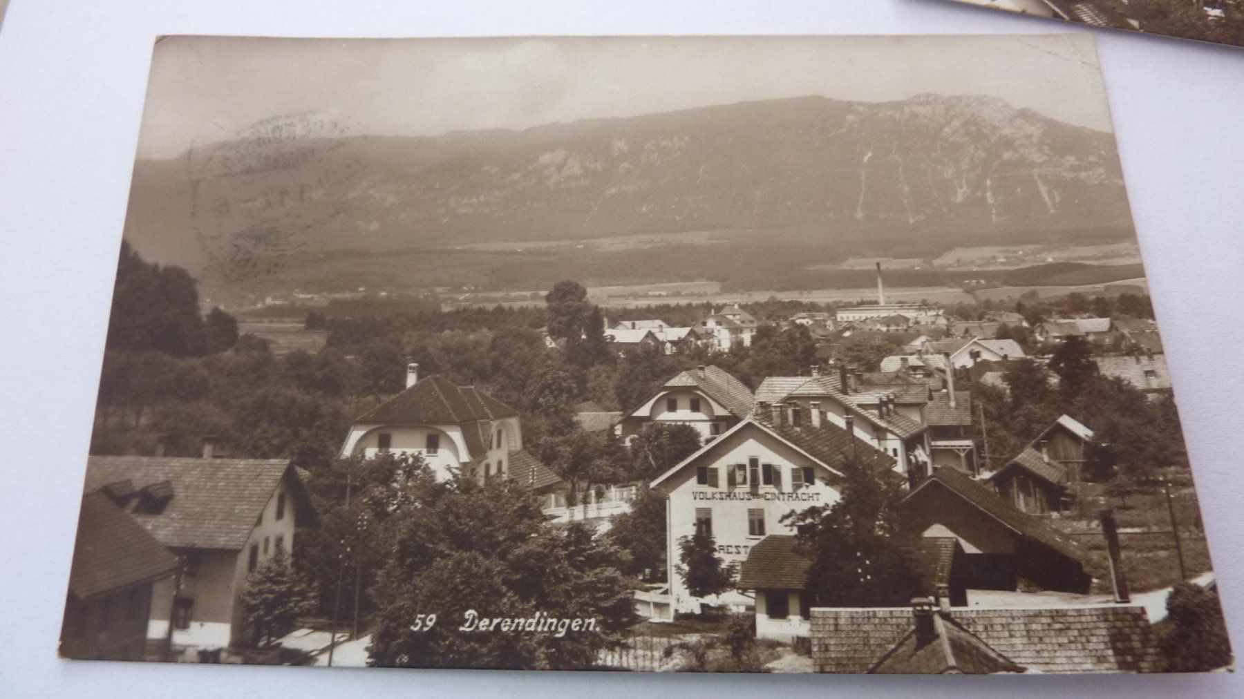 Cartoline postali: 3 ver. uralte Ansichtskarten : Derendingen 1906-1917 – Usato da Birrwil venduto da Schnaepli 2