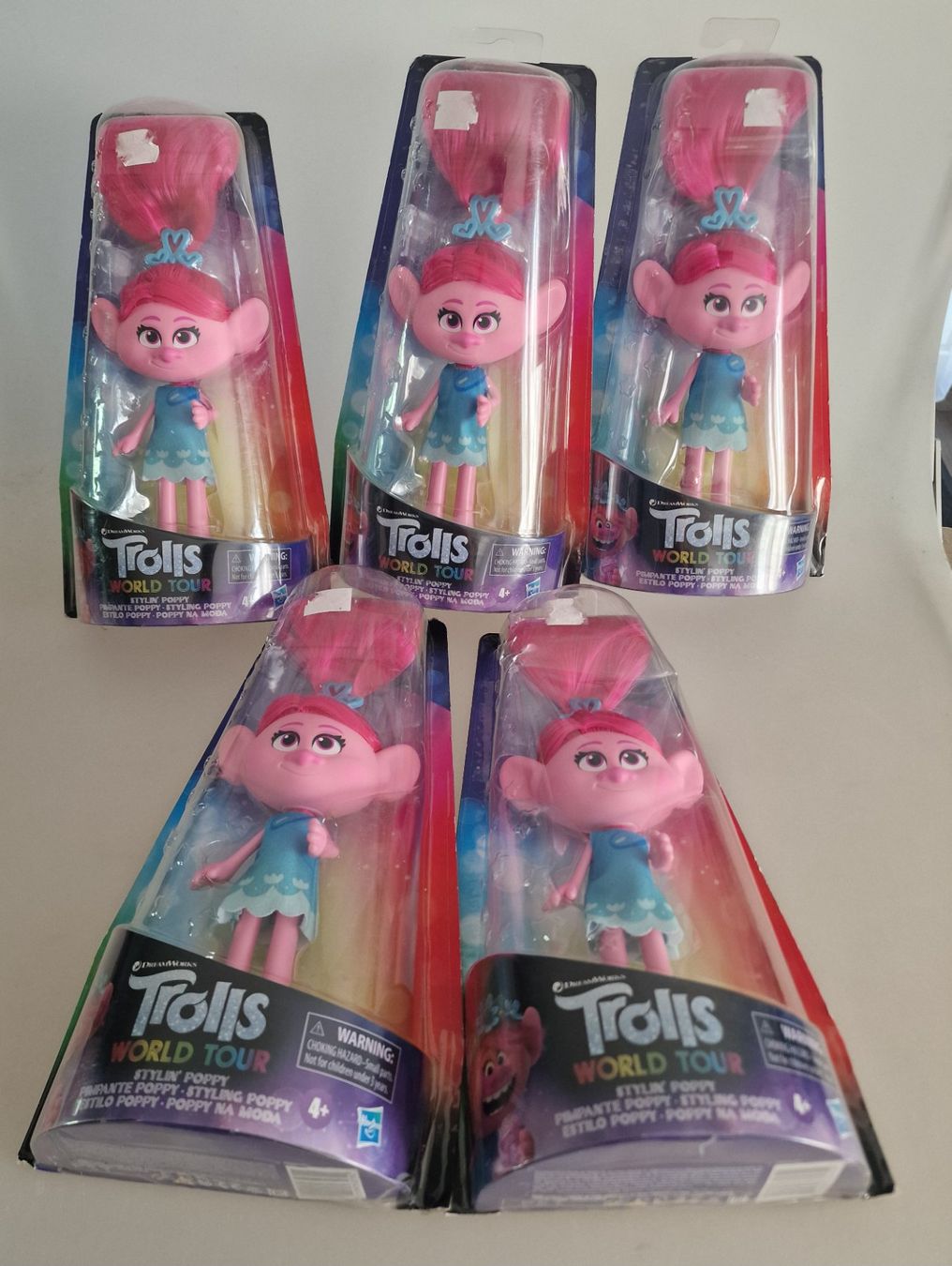 Bambole: Troll World Tour Puppe  5 Stk .Neu – Nuovo e nell'imballaggio originale da Oberuzwil venduto da aseinkaufswelt