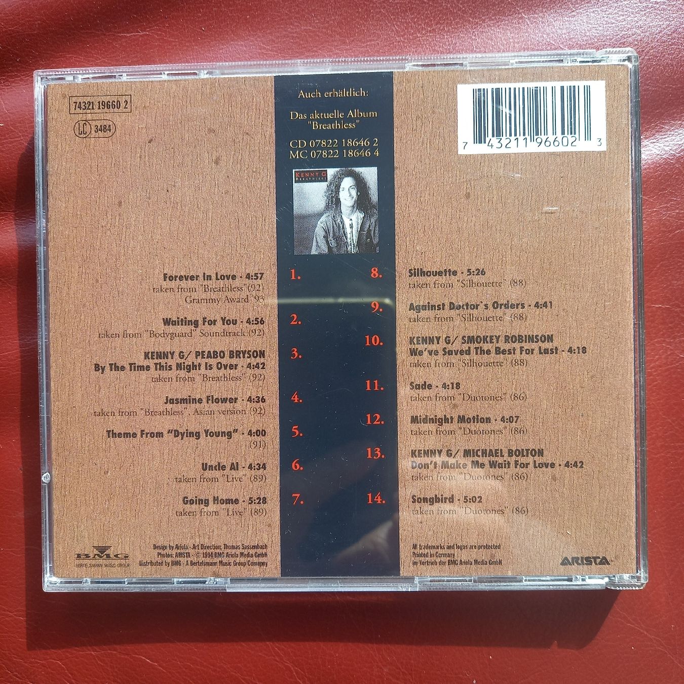 CD: Kenny G CD – Usato da Winterthur venduto da leo_ywb7 1